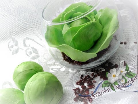 Видео: Капуста из фоамирана