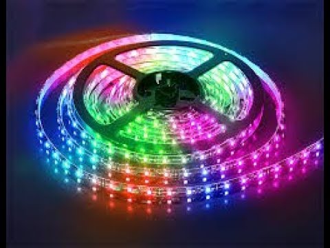 Видео: Как подключить цветную светодиодную (RGB) ленту и блок питания без контроллера .