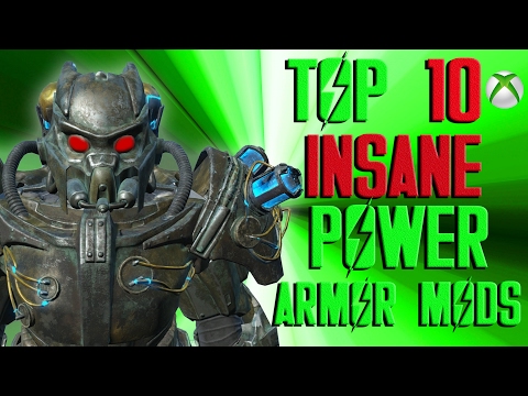 Видео: 10 БЕЗУМНЫХ модов для силовой брони в Fallout 4