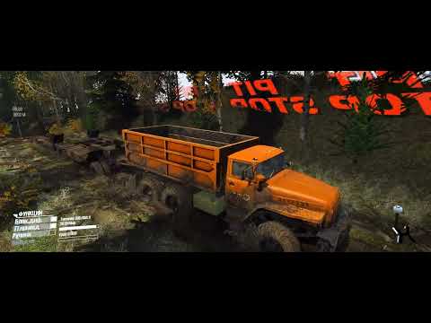 Видео: MudRunner Продолжаем проходить карту "Осенний мотив" №2 автор карты:Александр Владимирцев (Puschkin)