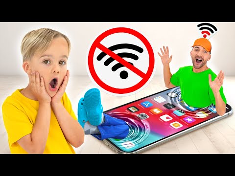 Видео: Детский челлендж без Wi-Fi с Крисом — Забавные истории для детей