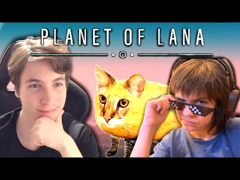 Видео: Кот 🐈 И Снова ИГРА НА ДВОИХ ► Planet of Lana Demo