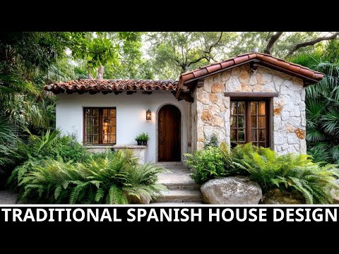 Видео: Миниатюрный дом в испанском стиле | Возрождение очарования традиционной архитектуры
