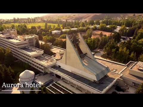 Видео: Советский ГИГАНТ на берегу Иссык-Куля | Aurora Resort | Soviet GIANT of Issyk-Kul | Drone 4K.