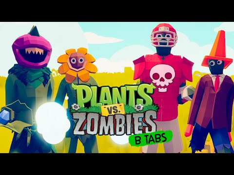 Видео: Totally Accurate Battle Simulator - Plants vs Zombies в TABS, Растения против Зомби в ТАБС