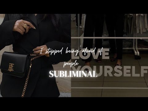 Видео: я перестала бояться людей I саблиминал