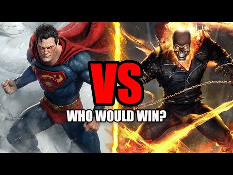Видео: Супермен против Призрачного гонщика | Кто победит?