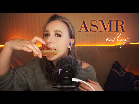 Видео: АСМР ОБЕД 🍣 Хрустящие Вкусняшки и Болтушки || ASMR Eating & Whisper