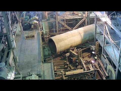 Видео: Ремонт цементной мельницы №6