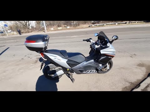 Видео: APRILIA SRV 850. Двенадцати часовой марафон т.о. . Часть 1.