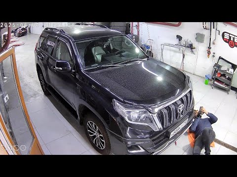 Видео: Доработки по Prado 2009-2011: мультимедиа, подогрев руля и т.д.