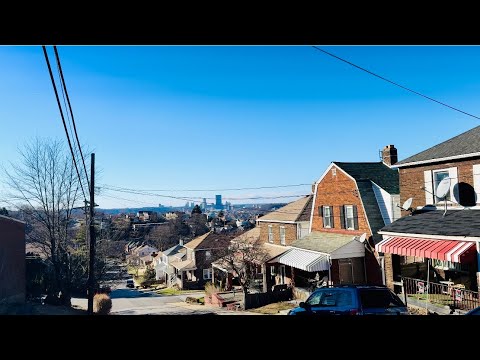 Видео: Обзор районов Питтсбурга Пенсильвания. Pittsburgh Greenfield. Прогулка по разным районам Питтсбурга