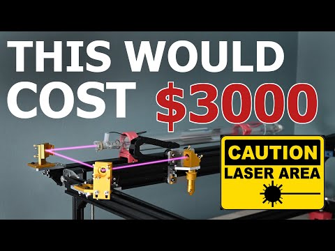 Видео: Самодельный CO2-лазерный резак. Сборка с нуля.