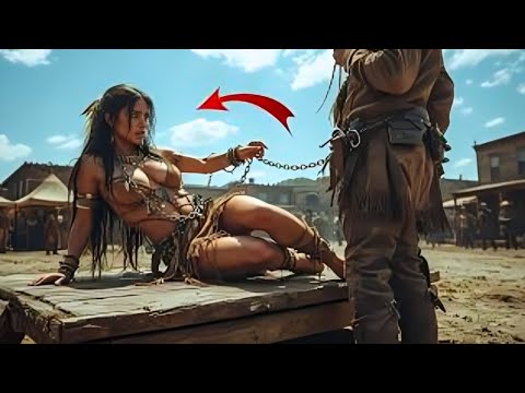 Видео: Её приковали для демонстрации — но она посмотрела на ковбоя и прошептала: «Пожалуйста, забери меня!»