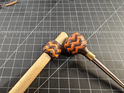 Видео: Видео 4: Добавление переплетения «ёлочка» к узлу «турецкая голова»