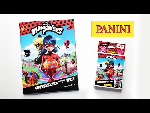 Видео: Panini MIRACULOUS WORLD SUPERHELDEN EROBERN DIE WELT Альбом ЛЕДИ БАГ И СУПЕР КОТ ВОКРУГ СВЕТА