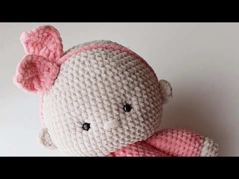 Видео: Мастер-класс Пупсик крючком 👶 1 часть/ Crochet dolls FREE PATTERN 1 part