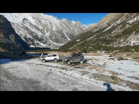 Видео: Новый год в УШТУЛУ,Верхняя Балкария часть 2.