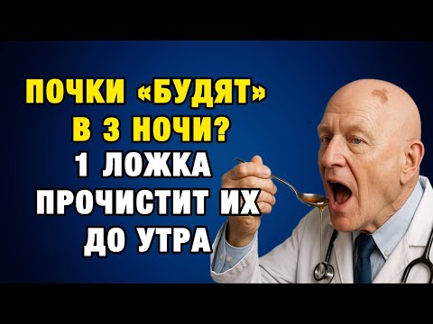 Видео: Как очистить почки и спать без пробуждений: натуральный рецепт от опытного уролога