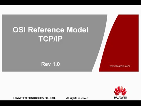 Видео: Вебинар vIP №1: Модель OSI и стек TCP/IP