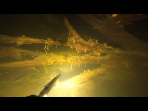 Видео: Підводне полювання, що ховається у завалах річки Горинь?