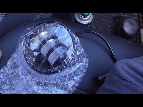Видео: LED ПТФ Sal-Man на Форд Фокус 2 рестайлинг
