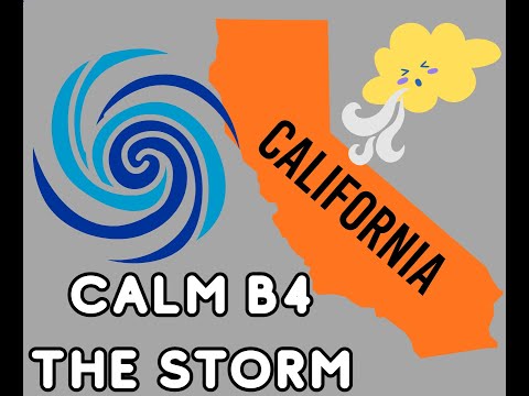 Видео: Погода в Калифорнии: затишье перед бурей