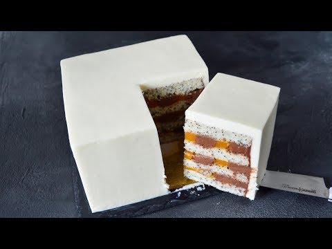 Видео: Выравнивание КВАДРАТНОГО Торта