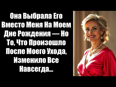 Видео: Она Выбрала Его Вместо Меня На Моем Дне Рождения — Но То, Что Произошло После Моего Ухода, Изменило