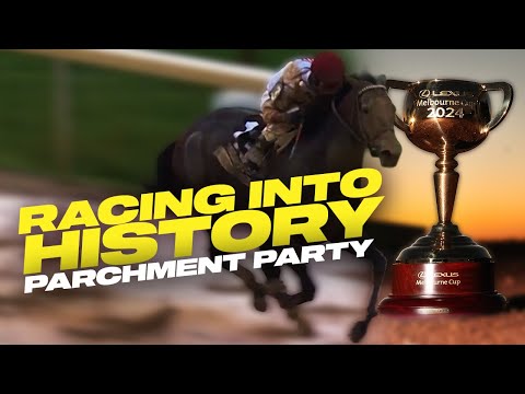 Видео: Американская лошадь, вошедшая в историю... Эпическое путешествие Parchment Party к Кубку Мельбурна.