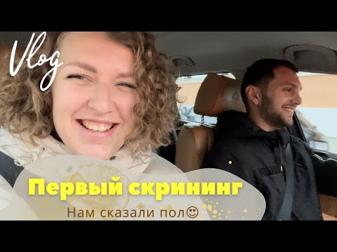 Видео: VLOG: ПЕРВЫЙ СКРИНИНГ. УЗНАЛИ ПОЛ. 27.02.2023