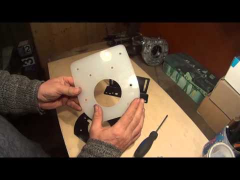 Видео: 41 Пластина крепления ручного фрезера