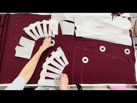 Видео: Лекалмен жұмыс жасау; выточкамен жұмыс. Дұрыс пішу әдістері; тігіс өлшем беру;