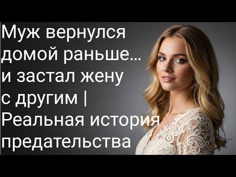 Видео: Муж вернулся домой раньше… и застал жену с другим | Реальная история предательства