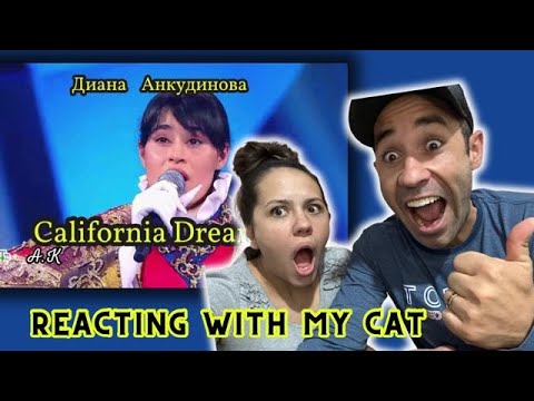 Видео: Диана Анкудинова сняла маску! - California Dreamin'. Diana Ankudinova took off her mask! Reacting