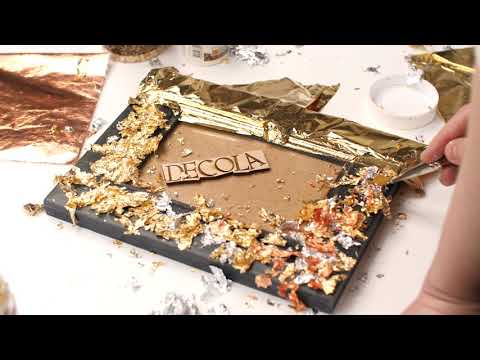 Видео: Мастер-класс: золочение рамки. Как пользоваться поталью?