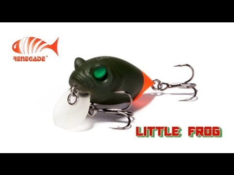 Видео: RENEGADE Little Frog (воблер для голавля)