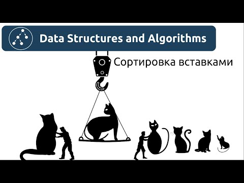 Видео: Алгоритмы. Сортировка вставками. Реализация на Python и Java.