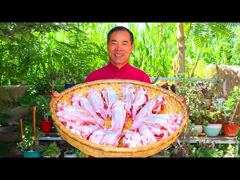 Видео: Необычный рецепт свиного языка! Маринованный в выдержанном уксусе часами｜Деревенский Гурман