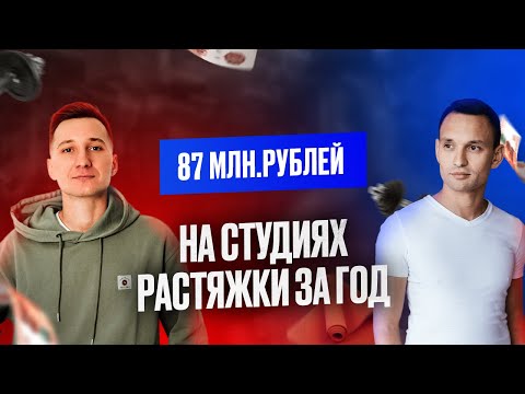 Видео: Бизнес студия растяжки. Он построил сеть студий растяжки с выручкой 87 млн! Франшиза студий растяжки