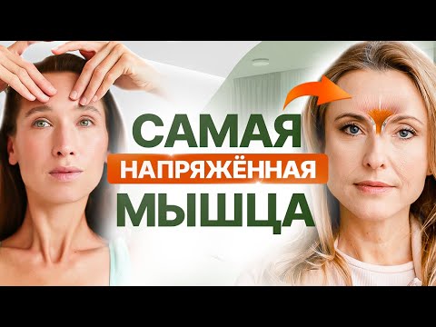 Видео: Из-за ЭТОЙ мышцы у 90% людей появляется МЕЖБРОВКА | Простое упражнение, чтобы ЭТО исправить