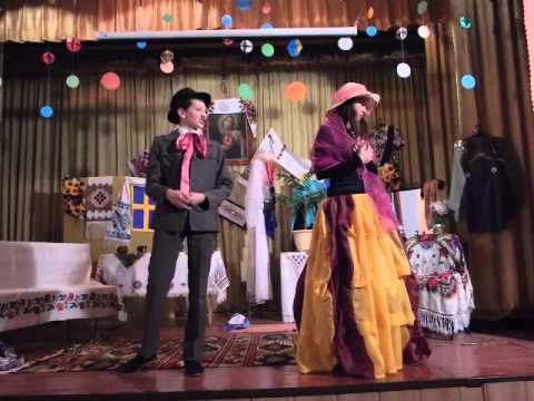 Видео: ''За двома зайцями'', театр ТЗОШ №25