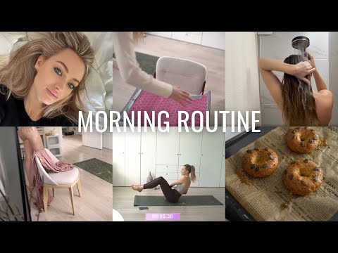 Видео: MORNING ROUTINE: завтрак, тренировка со мной, уход и работа над проектами