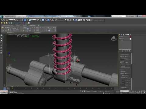 Видео: Анимация подвески трака