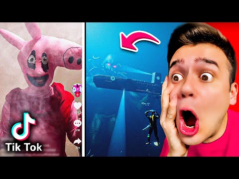 Видео: Я Нашёл Жуткую ПЕППУ в ТикТок 🐷🔪 Свинка Пеппа Анимация *Реакция* 🐷 Страшилки | Рома Субботин