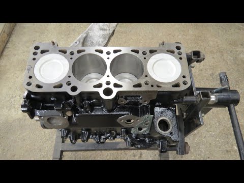 Видео: Audi 100 quattro 1987 г. Капитальный ремонт двигателя NP.