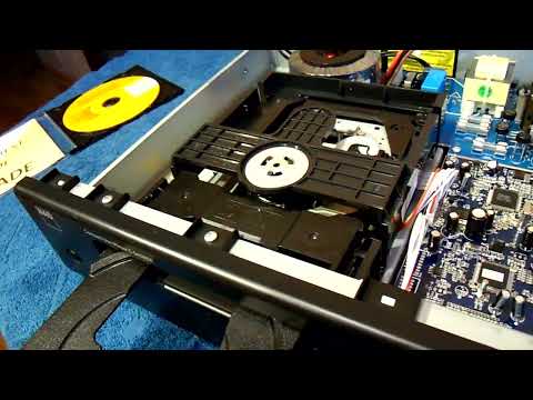 Видео: NAD C545BEE CDP (2009-12). Disc error. Обзор и профилактика. Восстановление работоспособности.