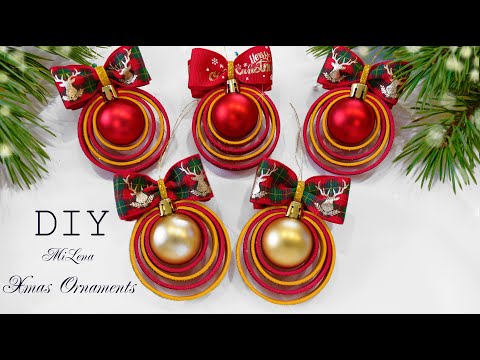 Видео: 🎄 НОВОГОДНИЕ ИГРУШКИ 🎄 БЫСТРО И ПРОСТО 🔥
