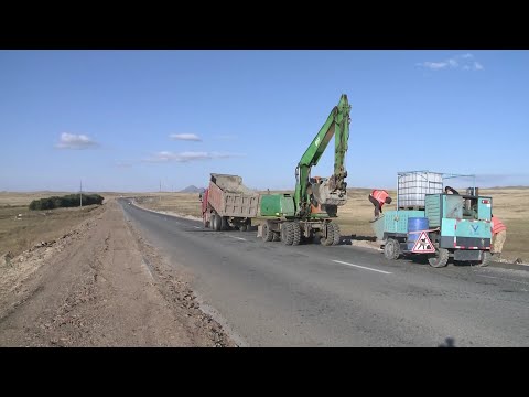 Видео: Строительство дороги Талдыкорган-Усть-Каменогорск завершат в этом году