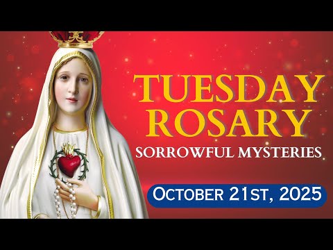 Видео: СВЯТОЙ ЧЁРТОК ✝️ Вторник, 21 октября 2025 г. ✝️ Скорбные тайны ✝️ Четки на сегодня🌹